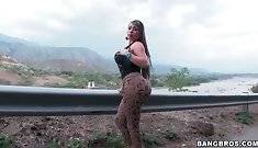 Awesome Latina Shows Her Huge Butt 1 #2682